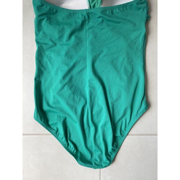 Jantzen Green One Piece Swimsuit - Picture 7 of 8